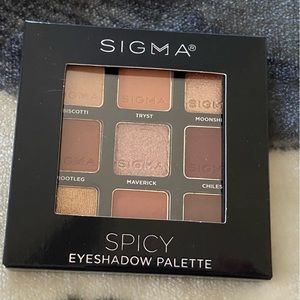Sigma Beauty Spicy eyeshadow palette